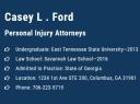 Casey L. Ford Injury Attorney logo